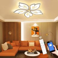 LED Deckenleuchte Deckenlampe Dimmbar Blumenform  40–80 W